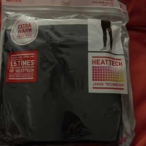 Brand new sealed bag HeatTech Extra Warm Long Johns for Men in XL BLACK